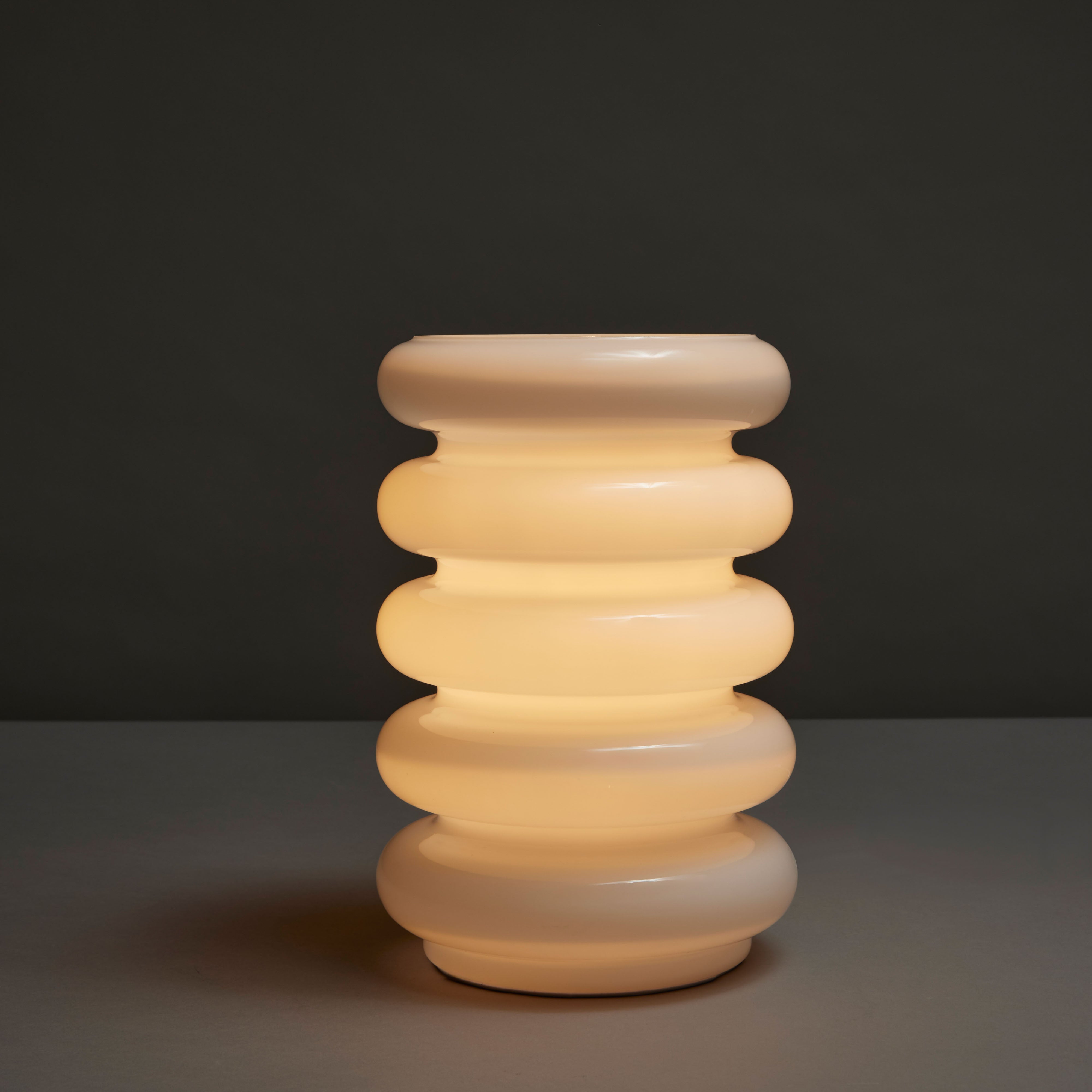 Luma Glass Table Lamp - White