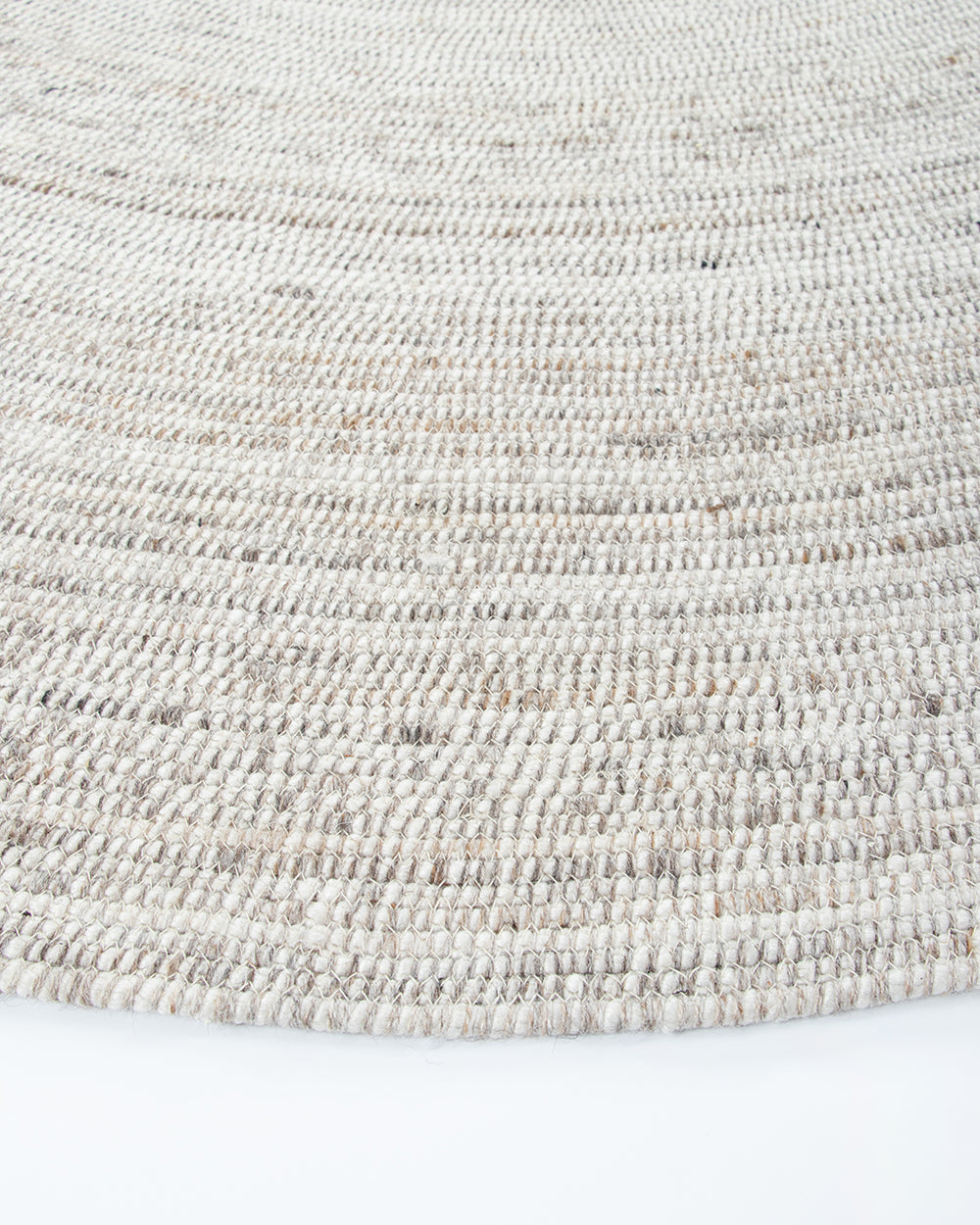 Palm Cove Round Floor Rug - Sand-Rodwell and Astor