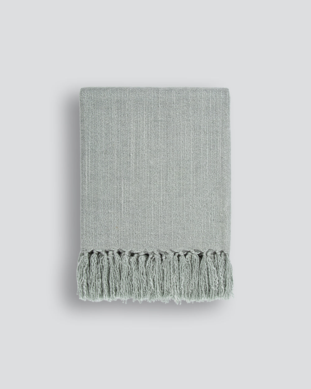 BAYA Richmond Wool Blend Throw - Glacier Rodwell and Astor