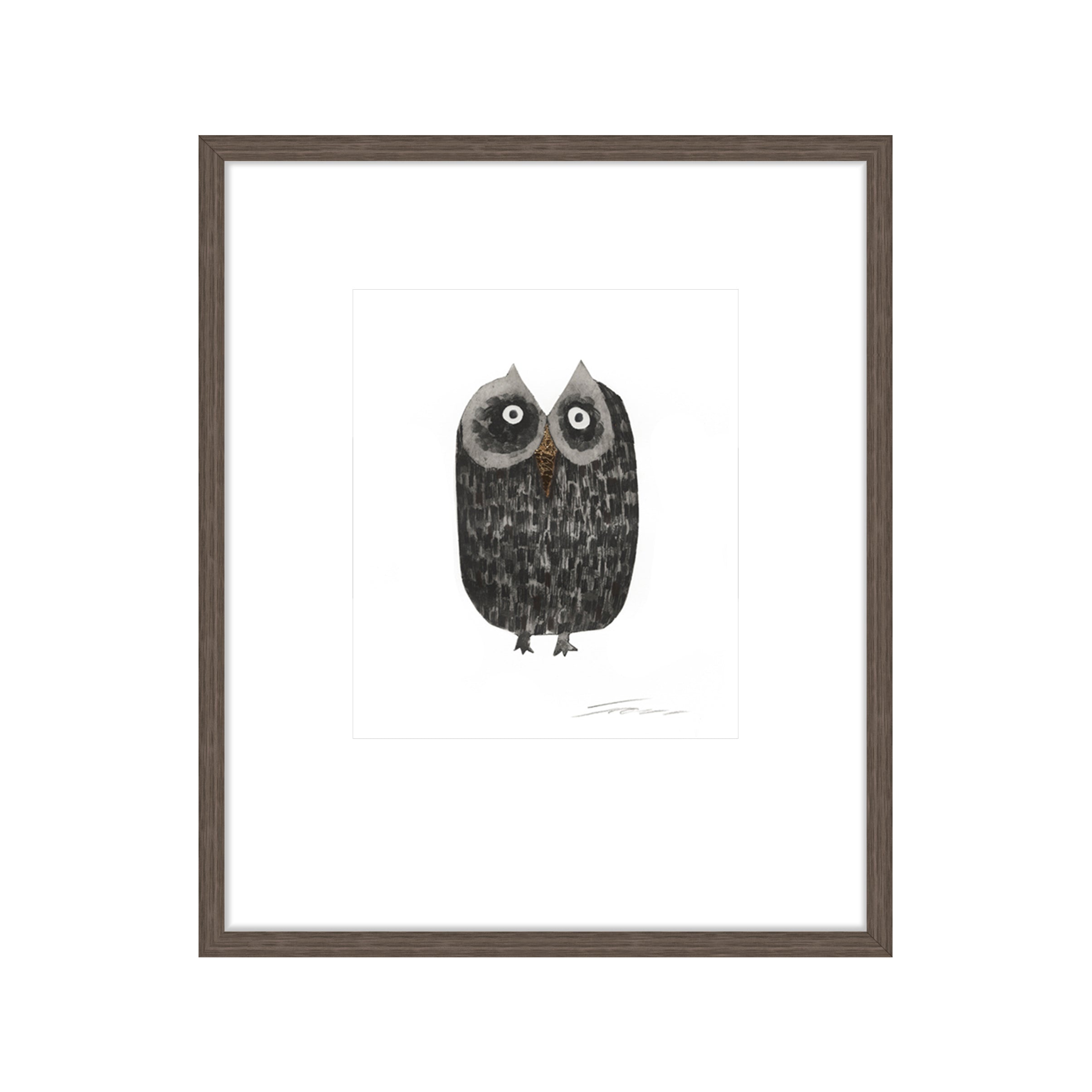 Rodwell and Astor - Otto The Owl - Framed Print