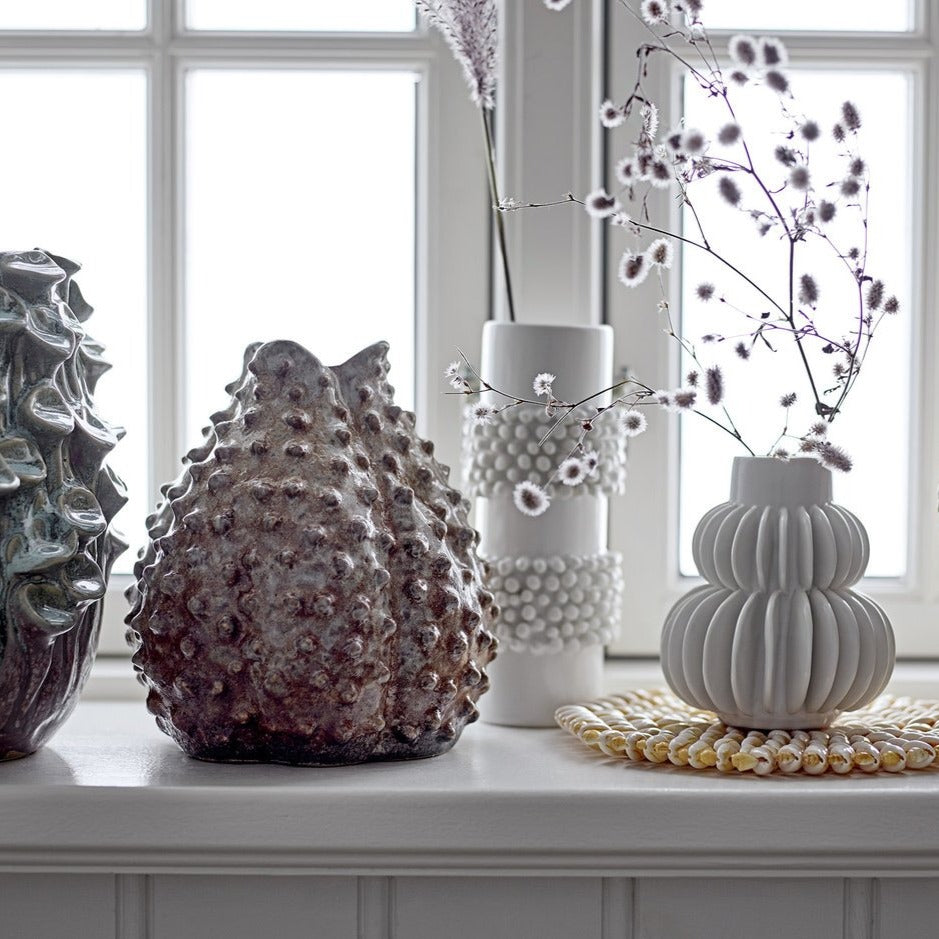 BLOOMINGVILLE - barrit_White Ceramic Vase