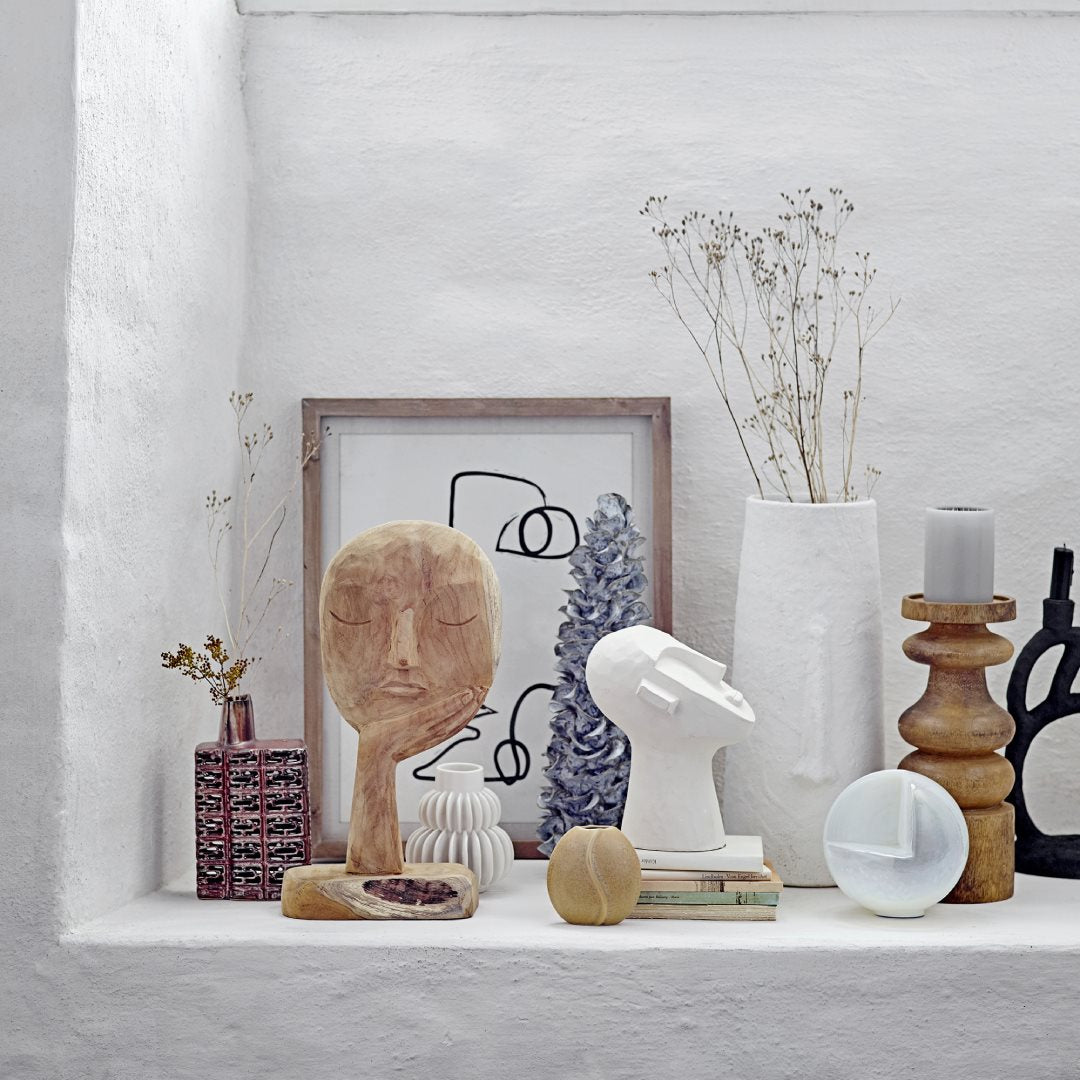 BLOOMINGVILLE Deco Glass Globe Styled