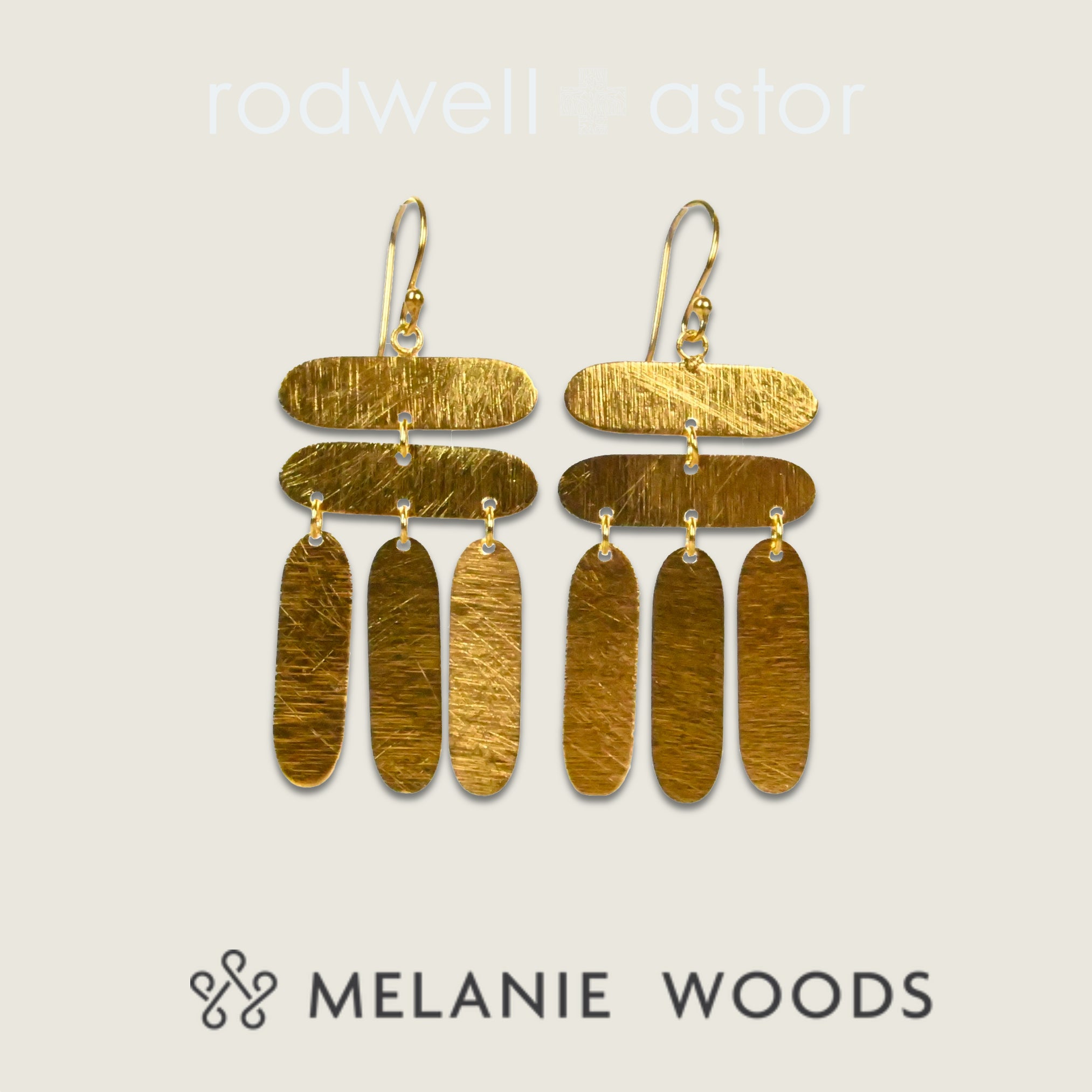 MELANIE WOODS Tribal Joy Hook Earrings