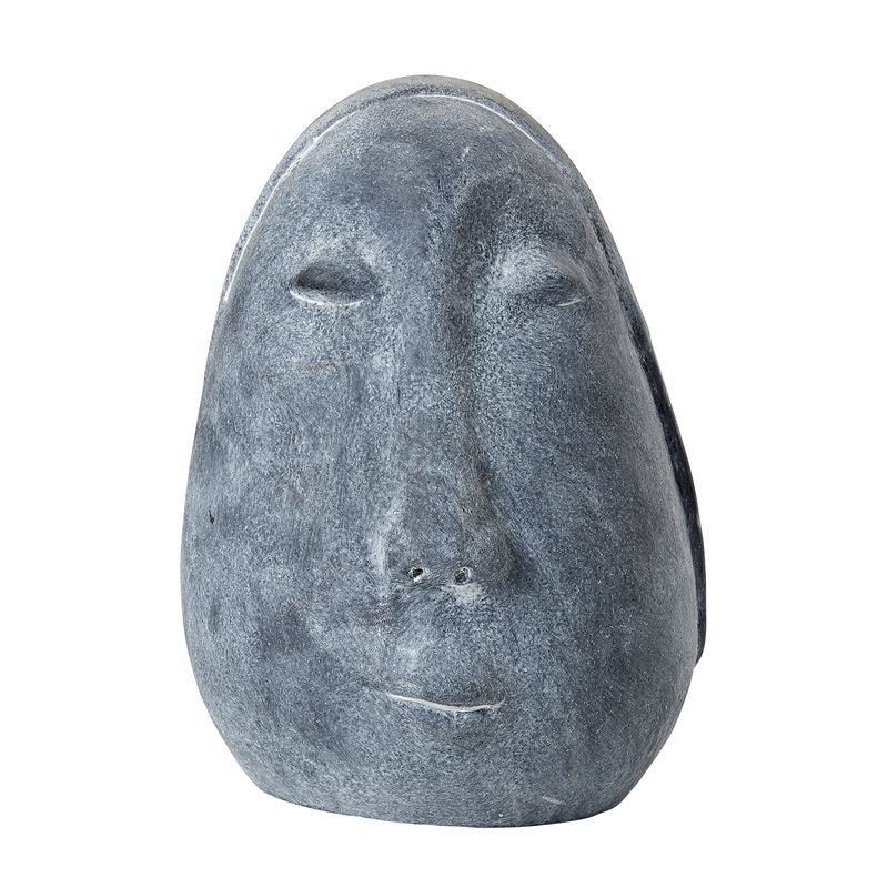 Ceramic Face - Large - Matt Grey