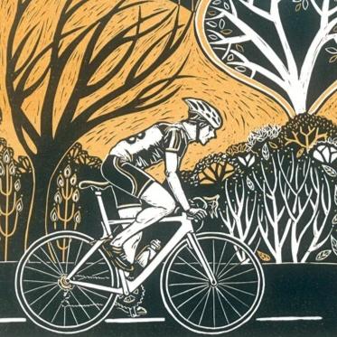 Diana Croft Blank Card - All The Way Up