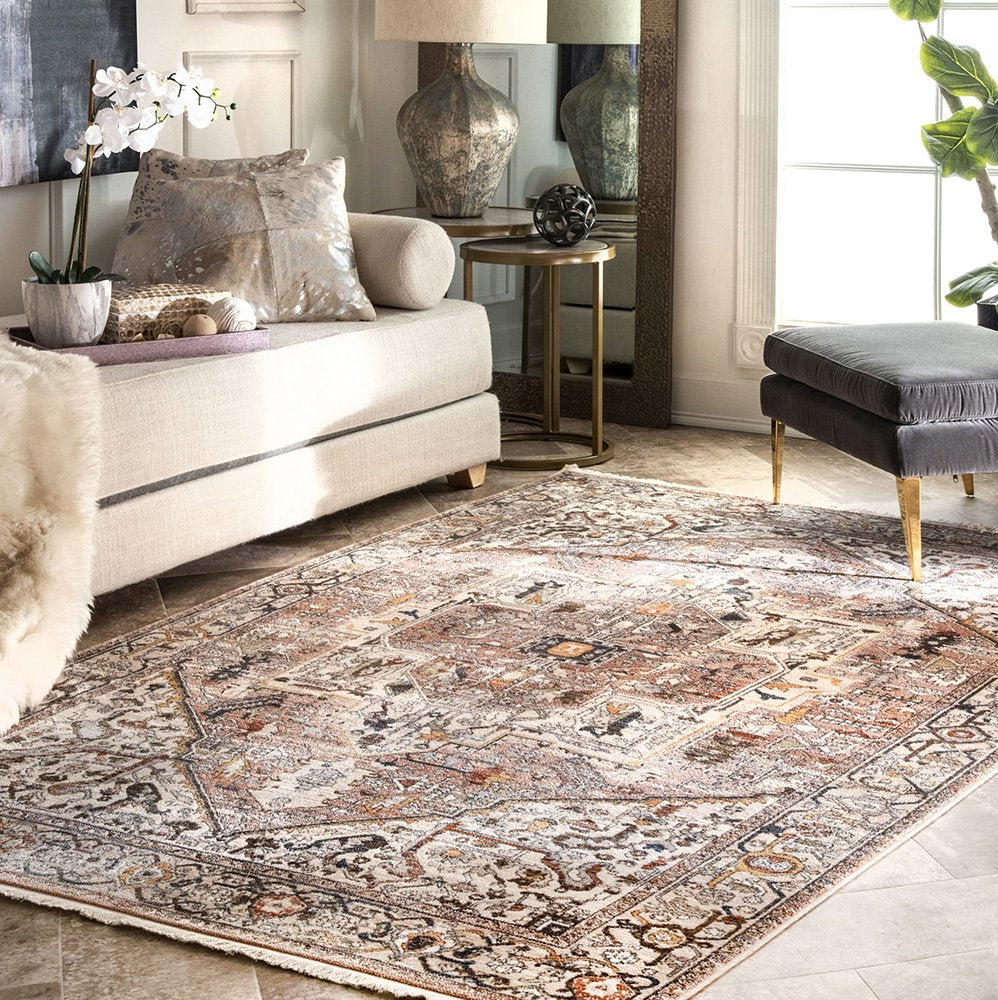 Rodwell and Astor - Tabriz Rug - Mushroom