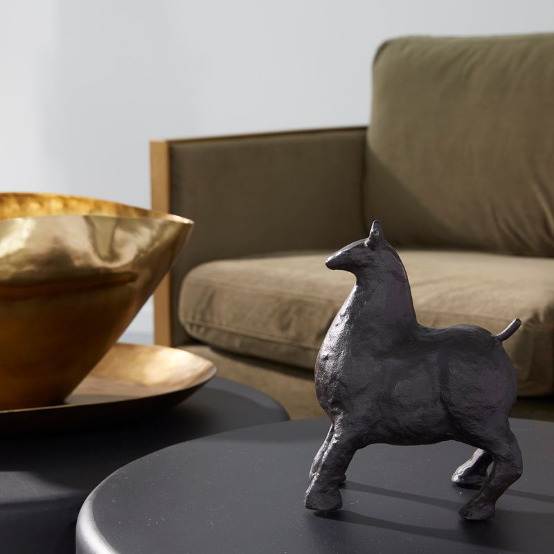 Tyr Abstract Horse Sculpture in Aged Bronze Rodwell and Astor