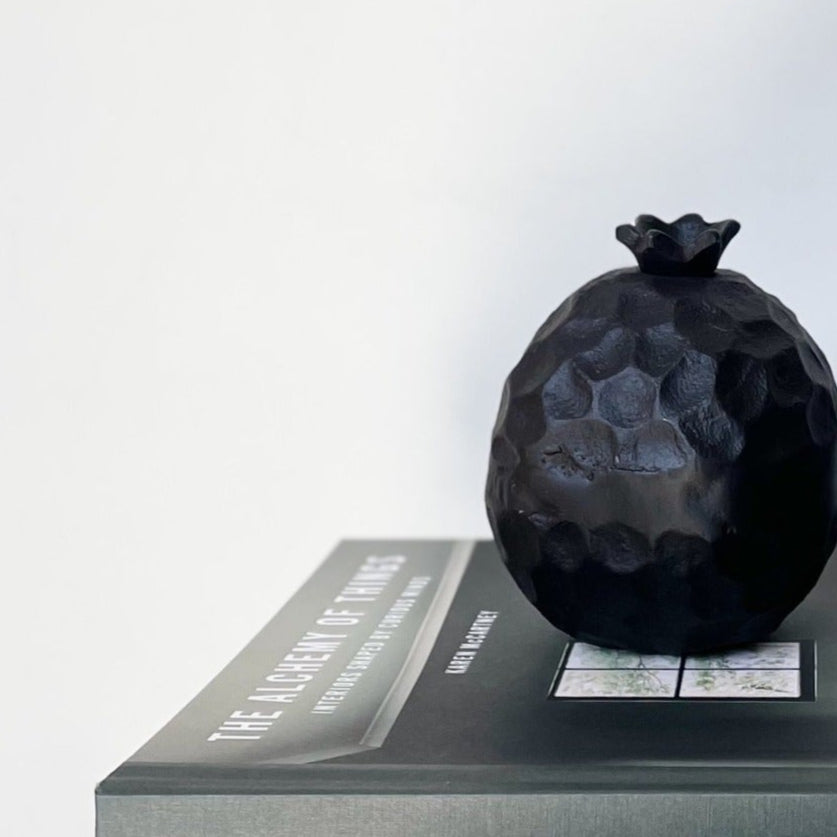 Aluminium Pomegranate in AGED BRONZE