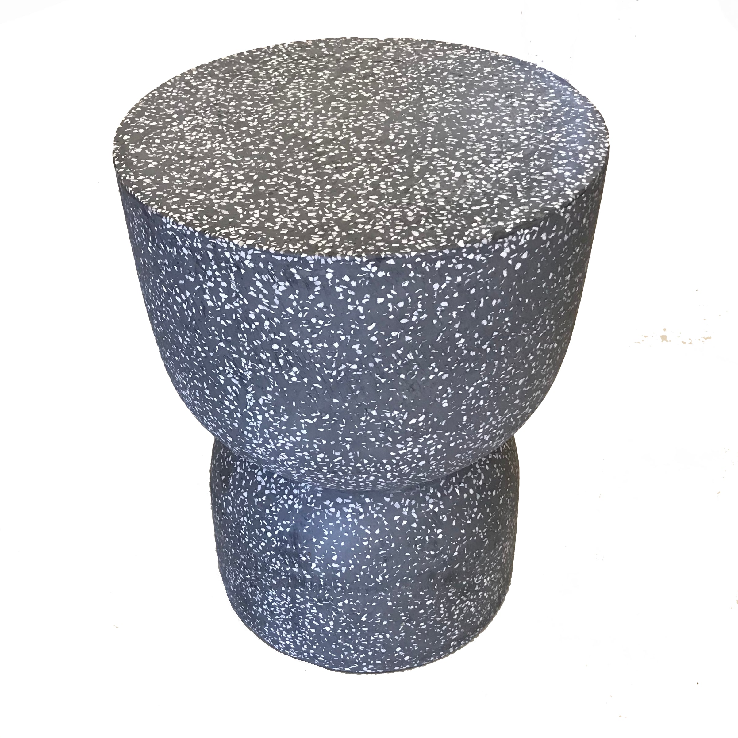 Kaia Terrazzo Stool - Grey
