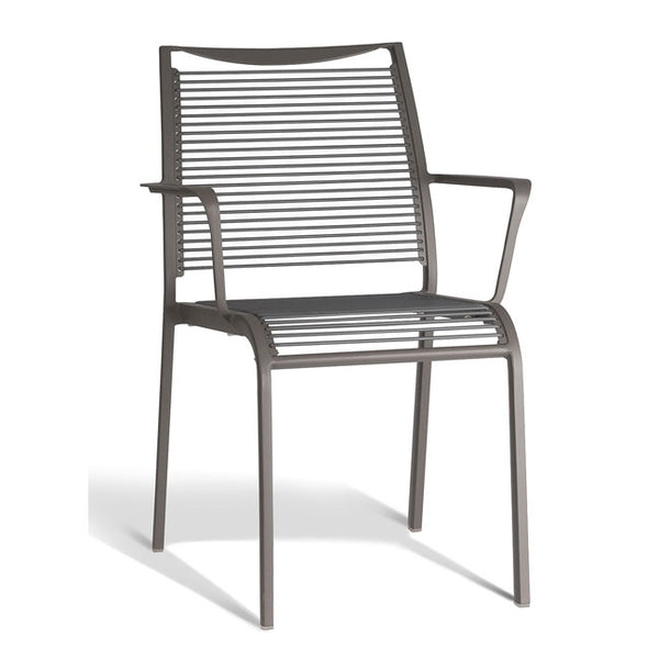Lorne Outdoor Arm Chair - Grey
