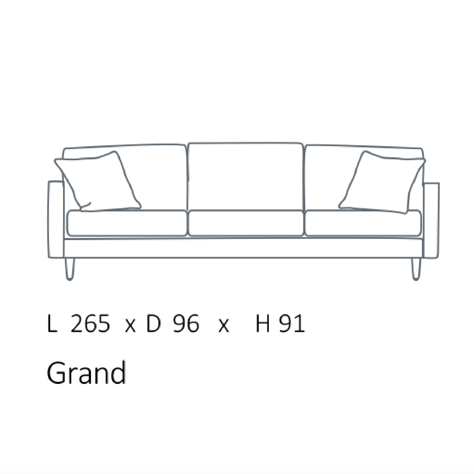MOLMIC Ally Sofa - Grande