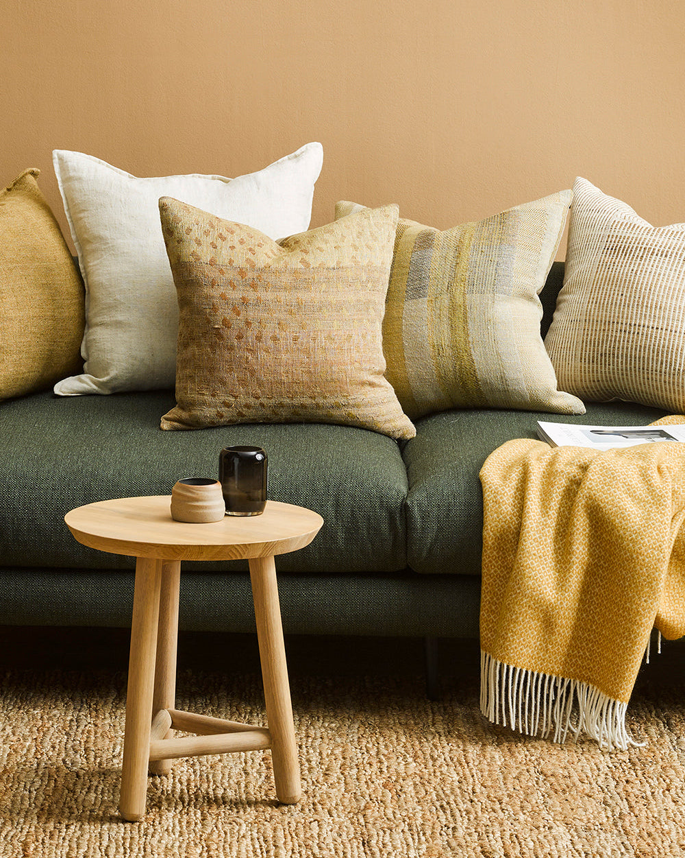 MULBERI Mojave Cushion-Desert Sand 50x50cm