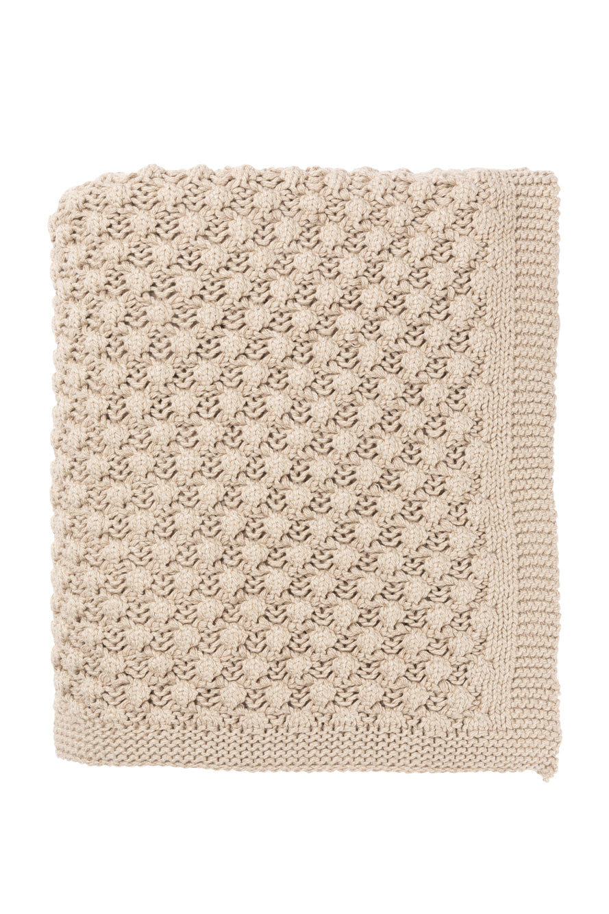 INDUS Popcorn Throw - Stone