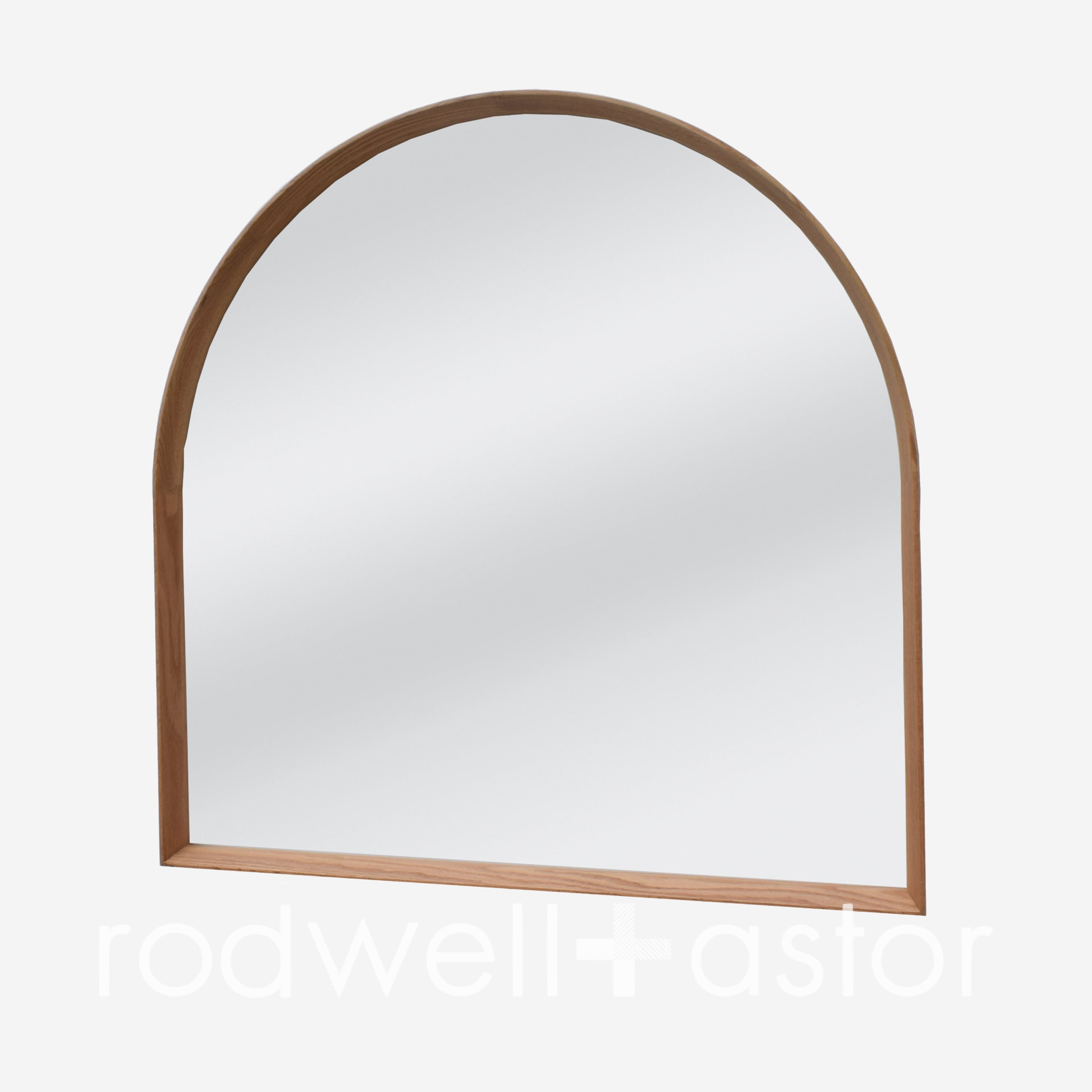 Sigrid Arched Oak Mirror - 100 x 100cm