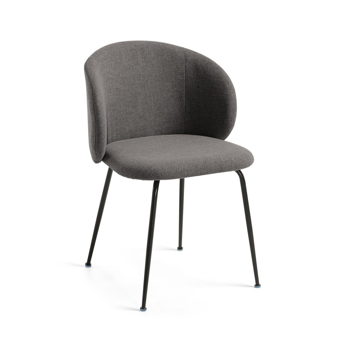 Yarra Dining Chair - Charcoal Tweed Rodwell and Astor