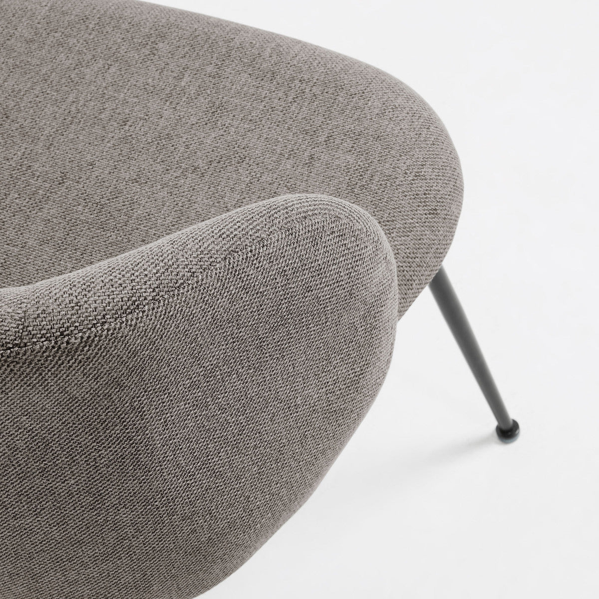 Yarra Dining Chair - Grey Tweed Rodwell and Astor