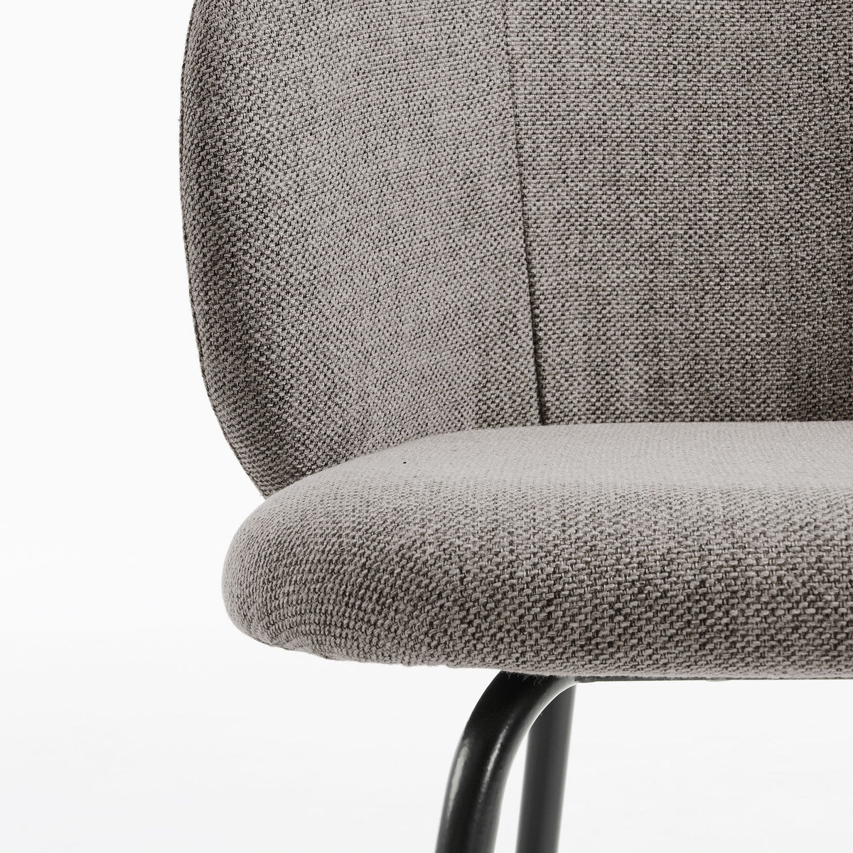 Yarra Dining Chair - Grey Tweed Rodwell and Astor