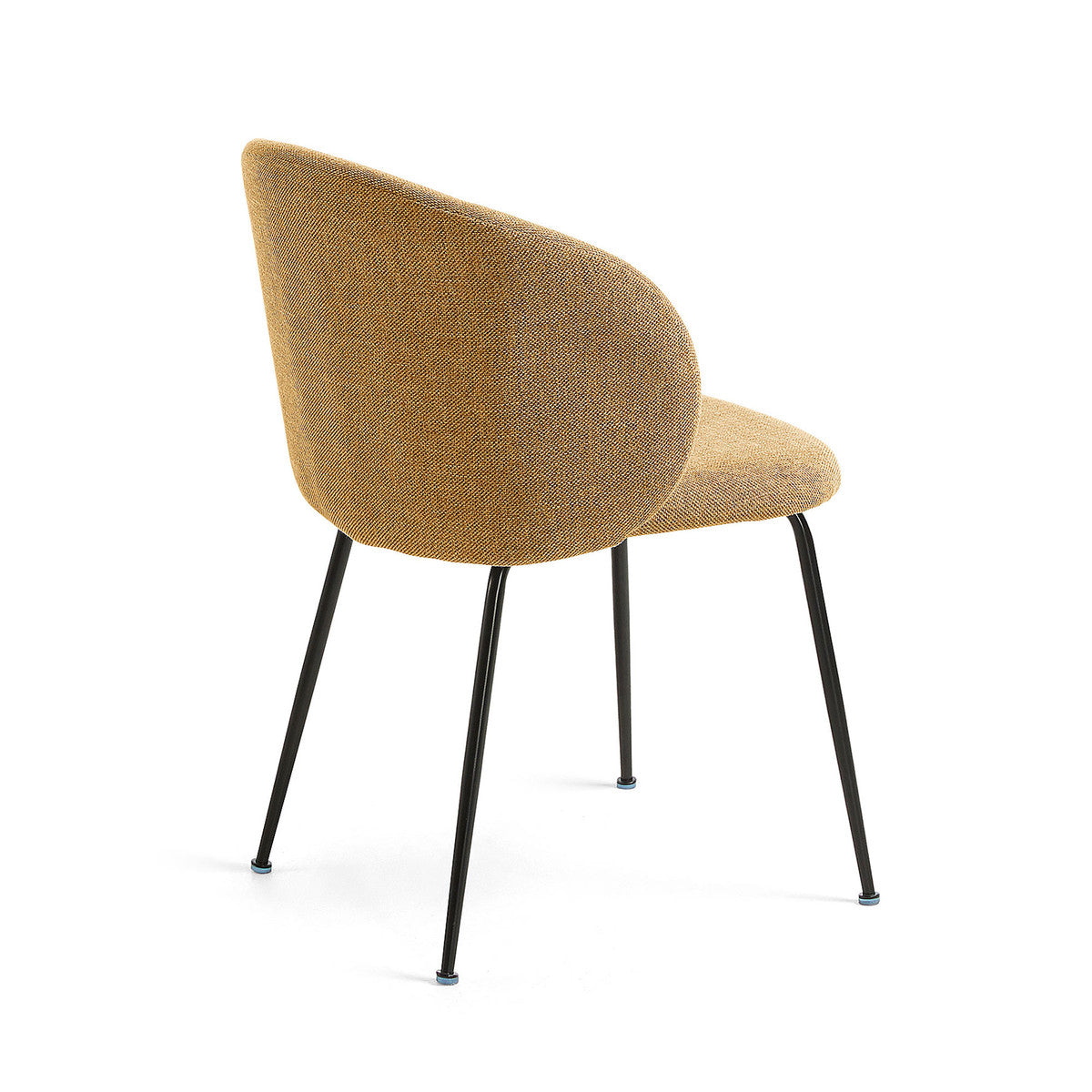 Yarra Dining Chair - Mustard Tweed