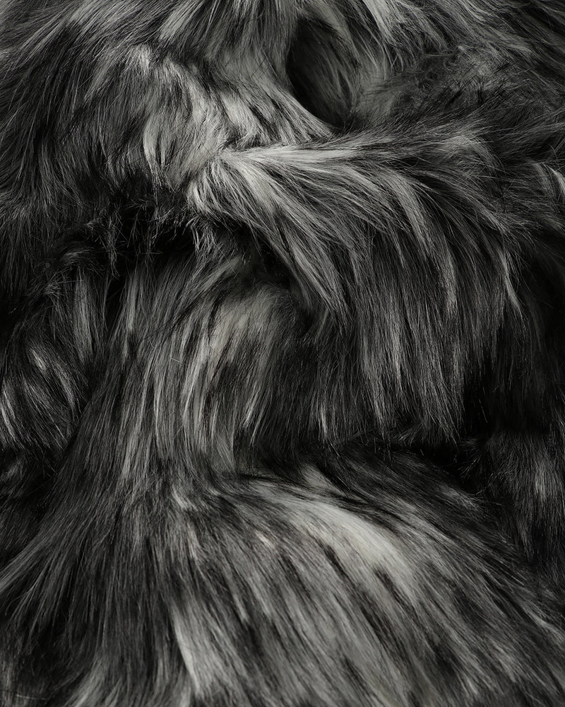 Rodwell and Astor - HEIRLOOM Alaskan Wolf Faux Fur Throw 
