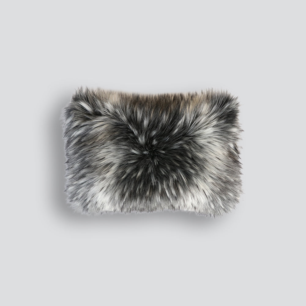 Rodwell and Astor - HEIRLOOM Alaskan Wolf Faux Fur Cushion - 30x45cm