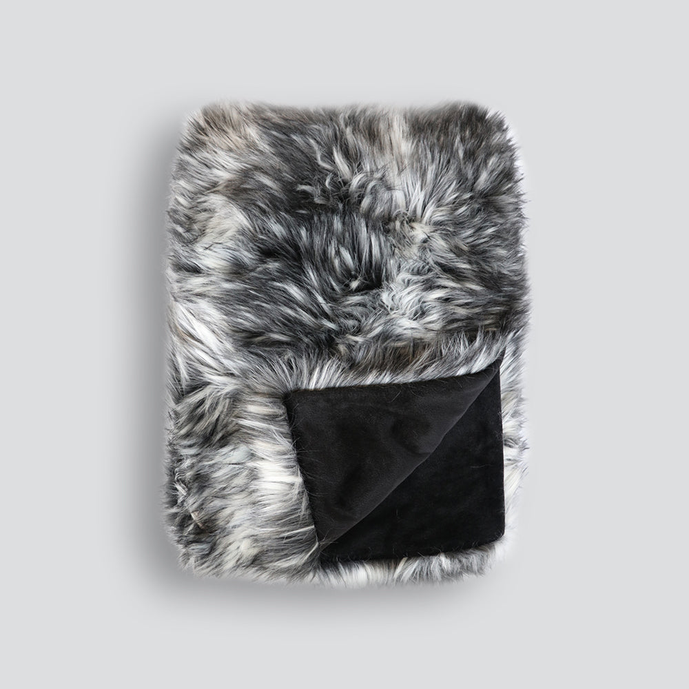 Rodwell and Astor - HEIRLOOM Alaskan wolf Faux Fur Throw