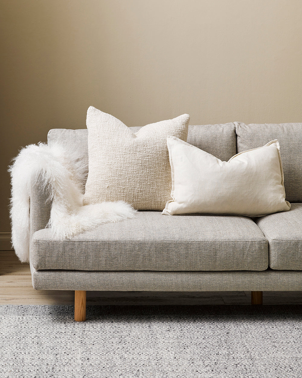 BAYA Arcadia Cushion - Almond 40 x 60cm