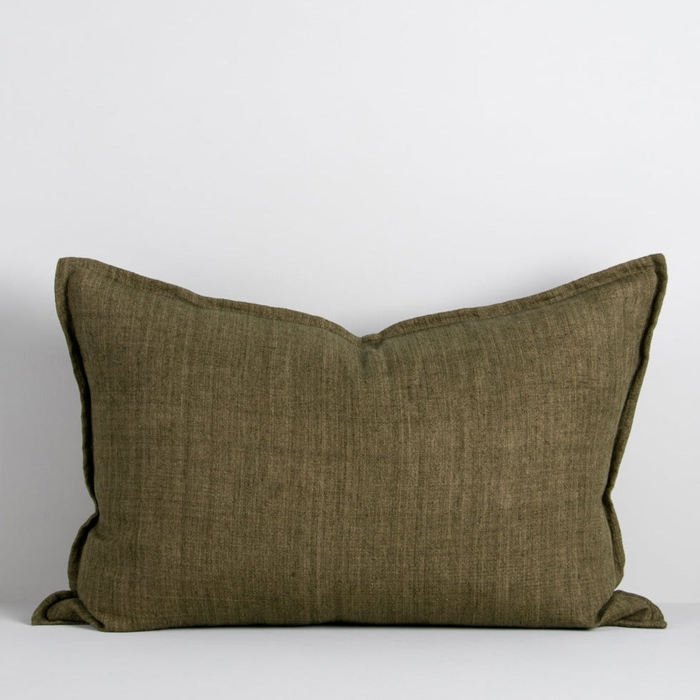 Arcadia Cushion - Military 40 x 60cm Rodwell and Astor BAYA Cushion