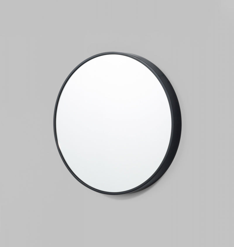 MIDDLE OF NOWHERE Bella Round Mirror - Black