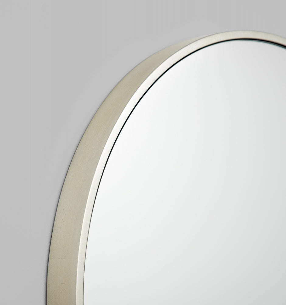 MIDDLE OF NOWHERE Bella Round Mirror - Silver