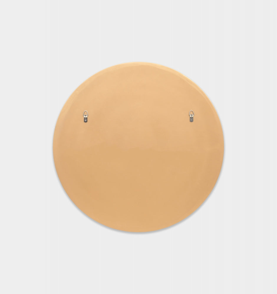 Rodwell and Astor MIDDLE OF NOWHERE Bjorn Round Mirror - Brass