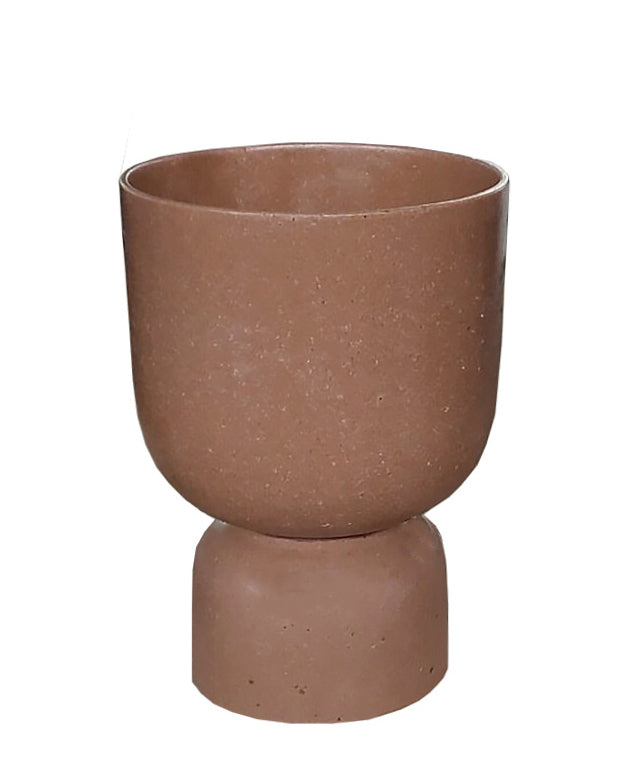 MRD HOME Blanche Planter - Medium- Clay