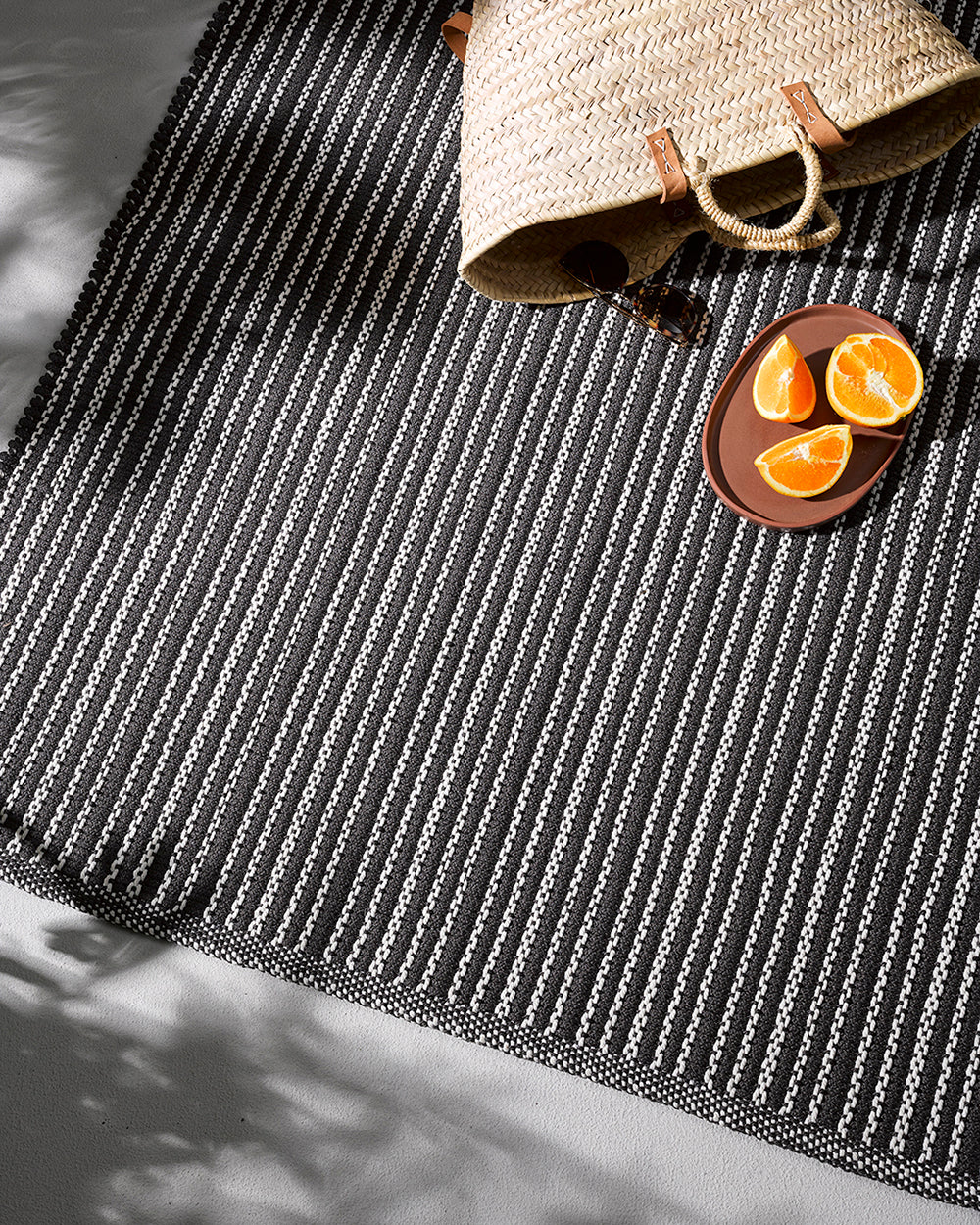 Byron Bay Indoor/Outdoor Rug - Charcoal