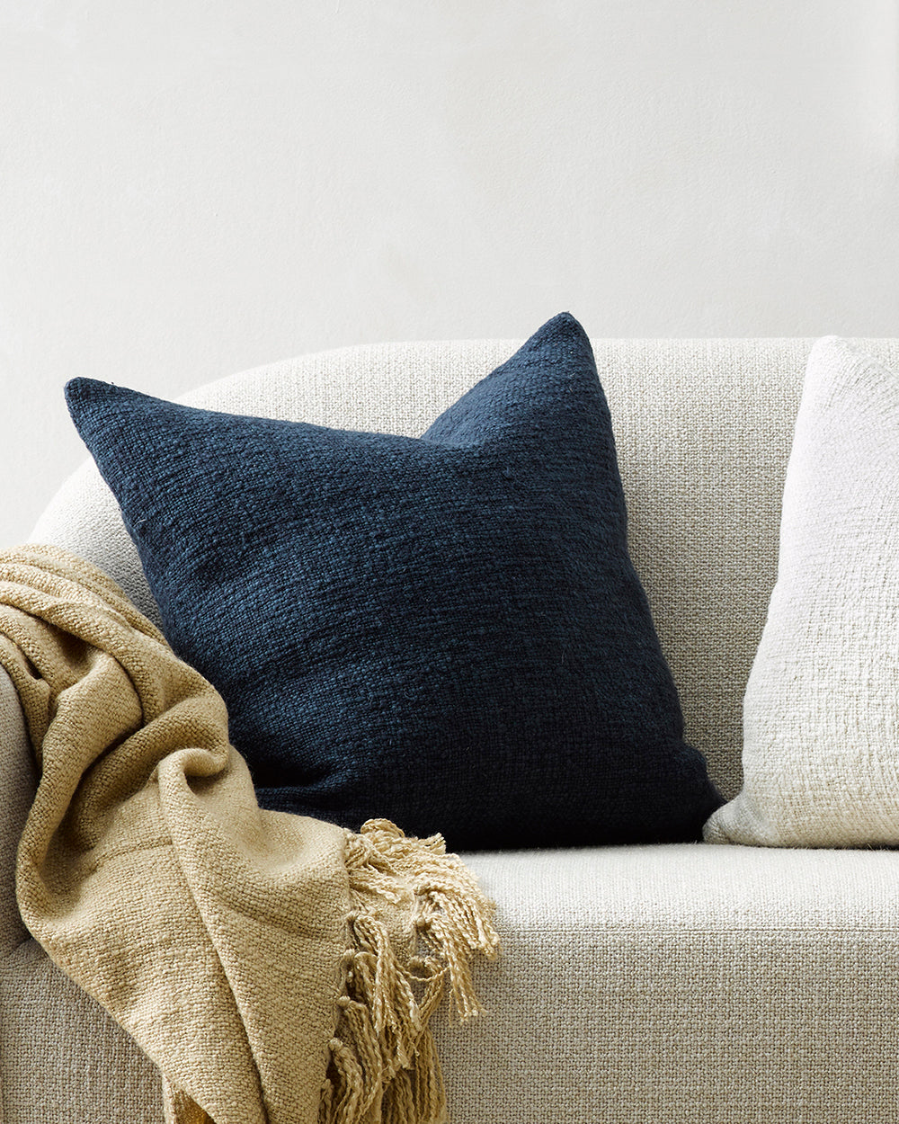 Cyprian Cushion - Midnight 50 x 50cm BAYA Rodwell and Astor Brunswick