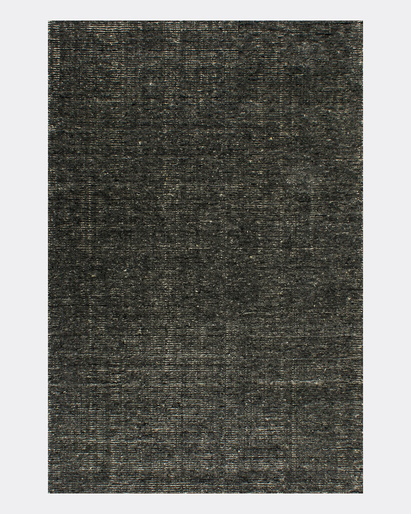 Emmett Handknotted Wool Floor Rug - Peat