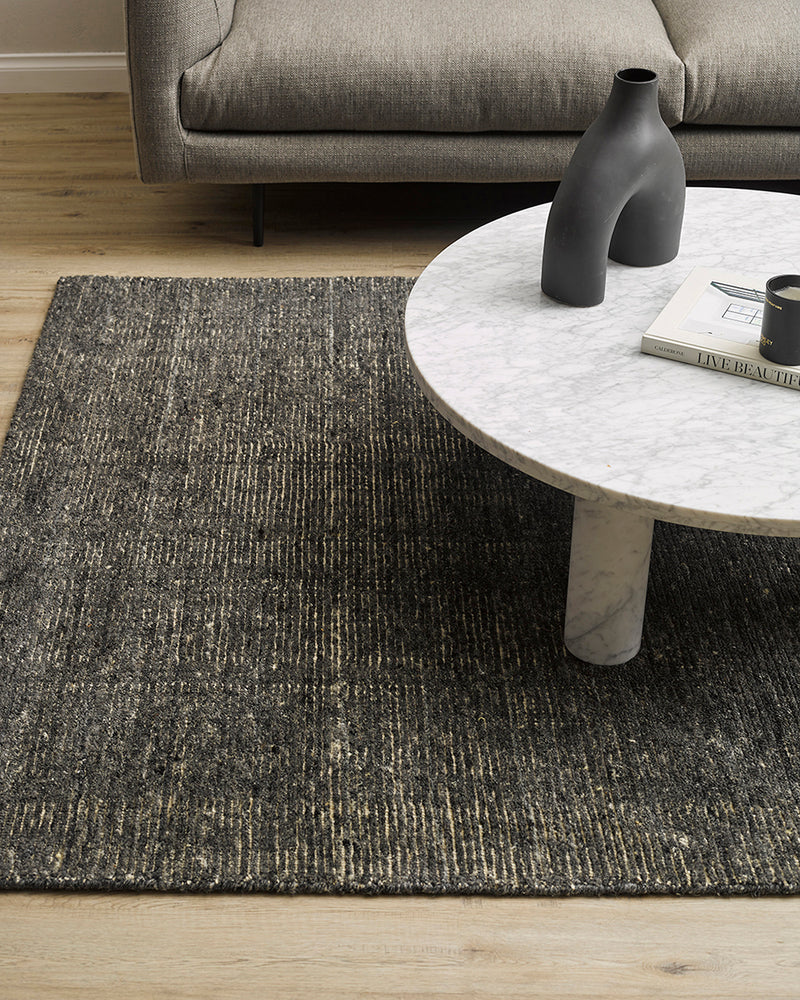 Rodwell & Astor Baya Emmett (100% Wool) Floor Rug - Peat