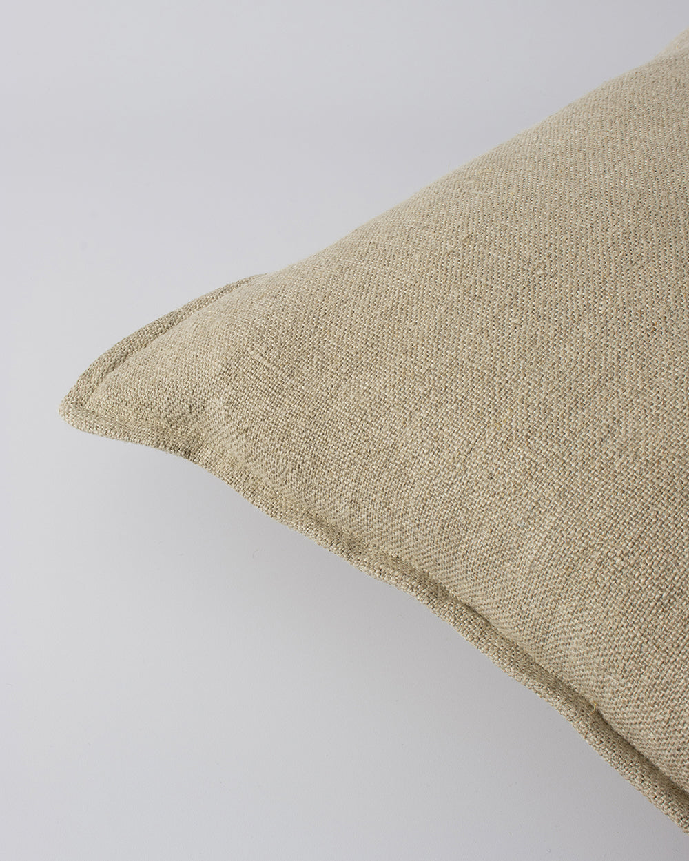 Flaxmill Linen Cushion - Doeskin