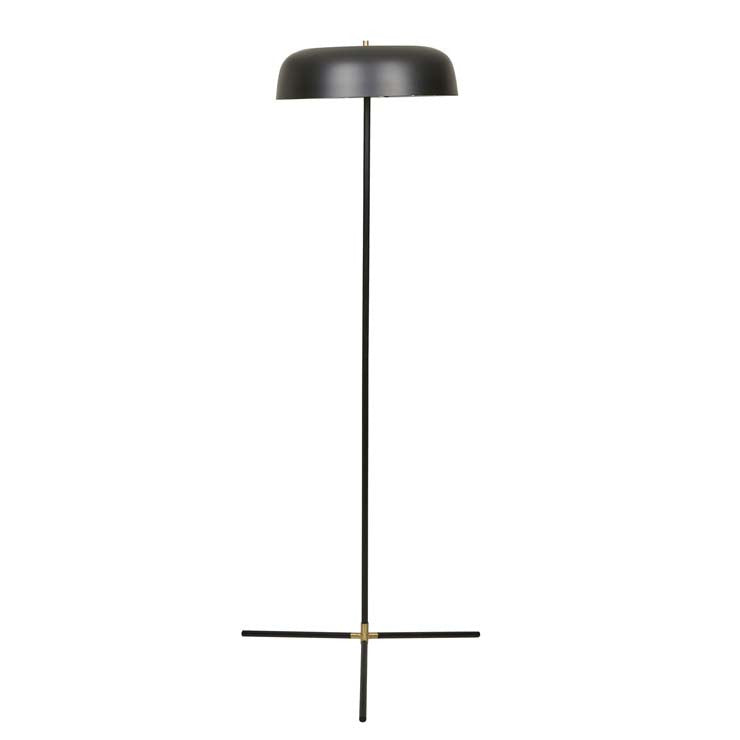 Easton Canopy Floor Lamp - Matte Black Rodwell and Astor Lamps