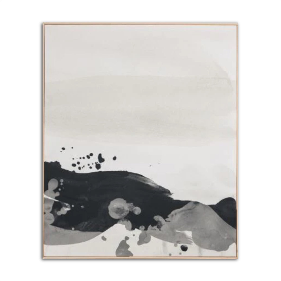 LEVI 1 - Framed Canvas Print
