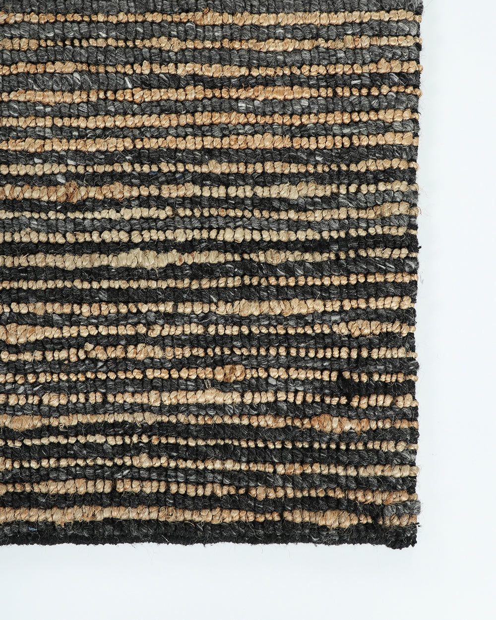 Lima Wool/Jute Rug - Charcoal/Natural - Brunswick Rodwell and Astor
