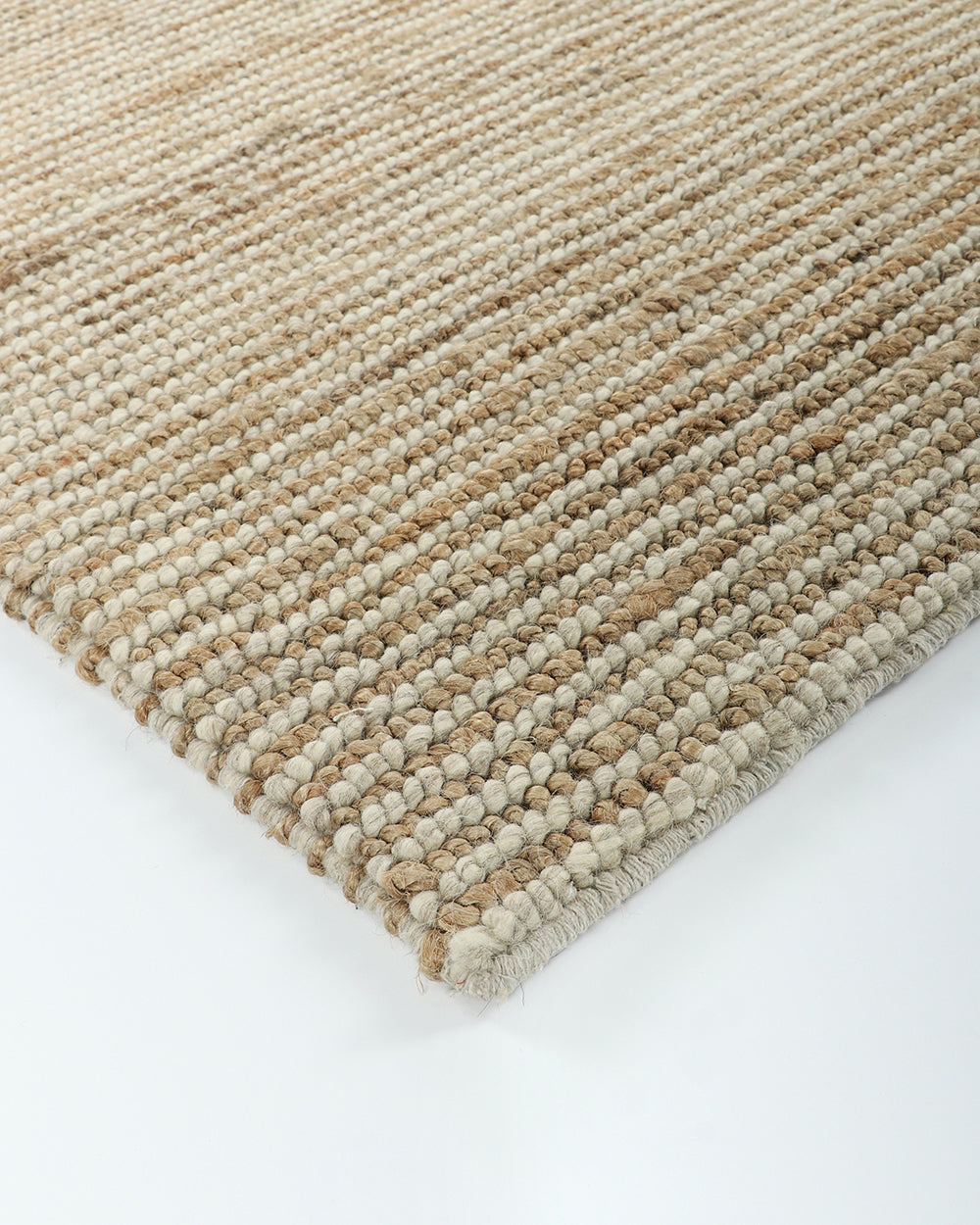 Lima Wool/Jute Rug - Sand/Natural - Rodwell and Astor