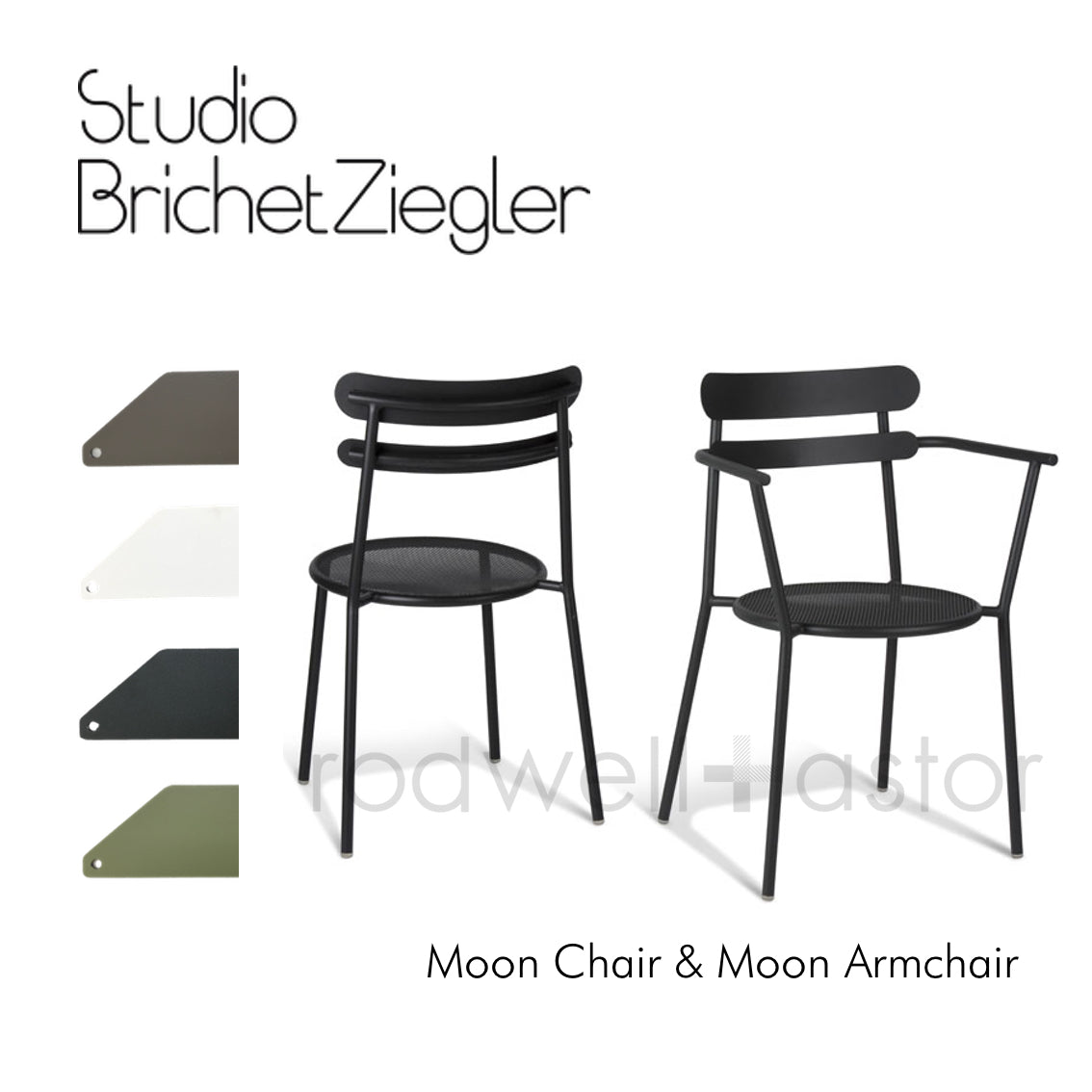 Moon Outdoor Dining Chair - Antic Iron