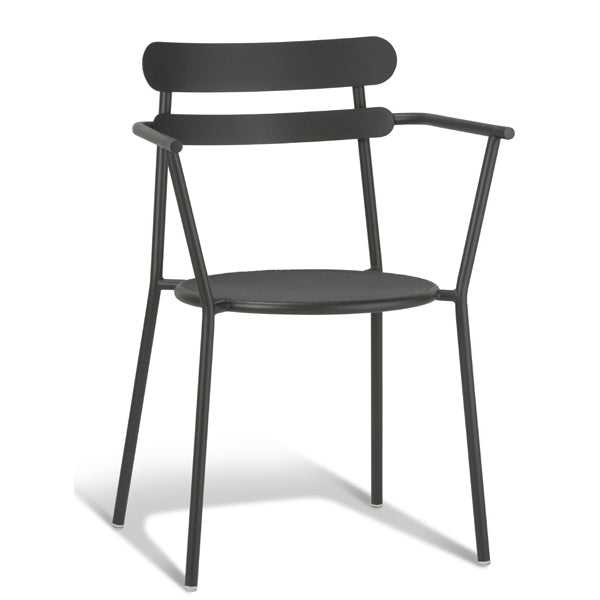 Moon Outdoor Armchair - Antic Iron Studio Brichet Ziegler