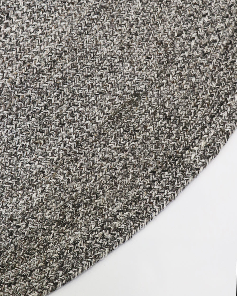 BAYA Mornington Indoor Outdoor Round Rug - Dark Pebble