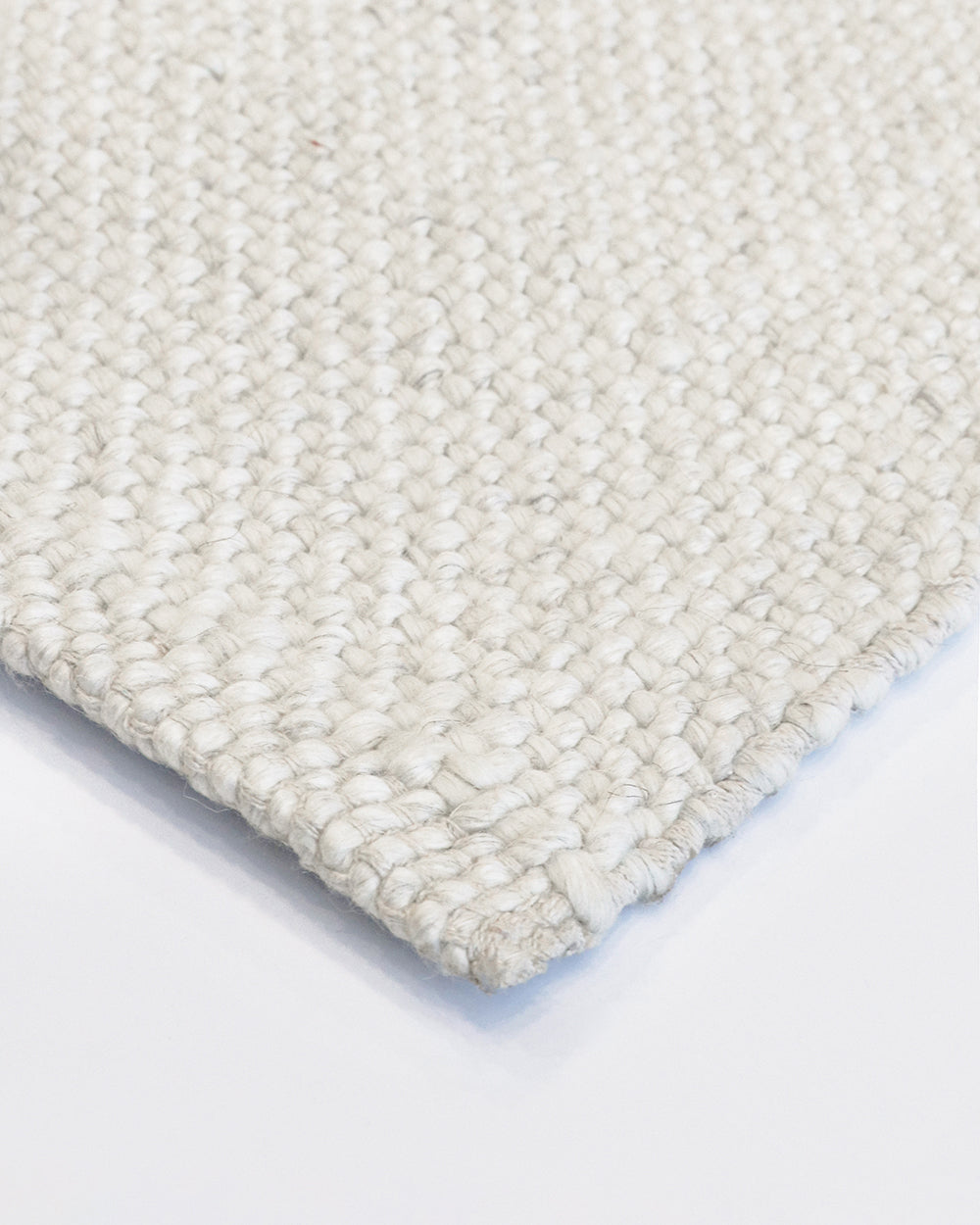 Nebraska Floor Rug - Natural White Rodwell and Astor Modern Eclectic Style Brunswick