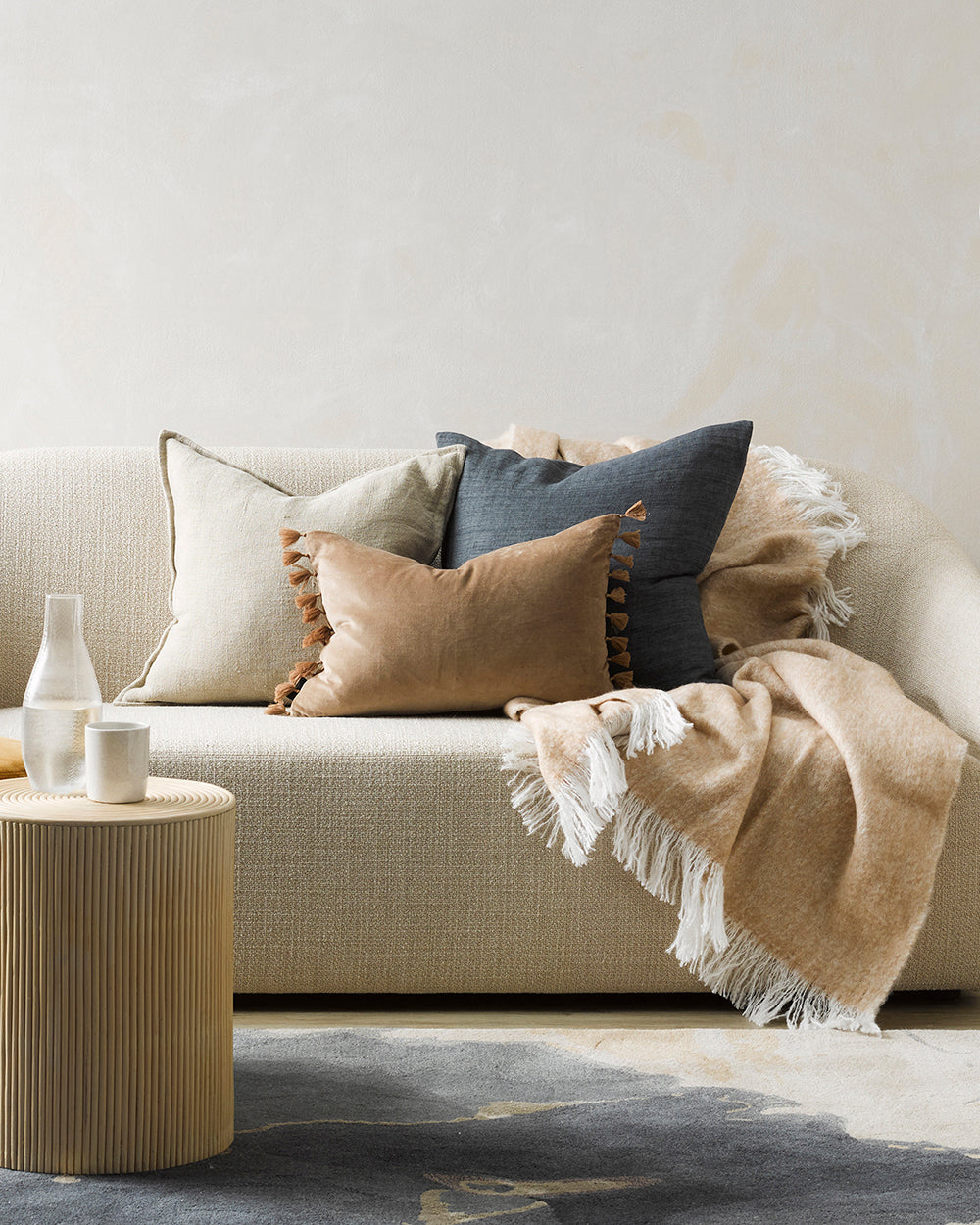 Rodwell and Astor - BAYA Sorrento Throw - Clay
