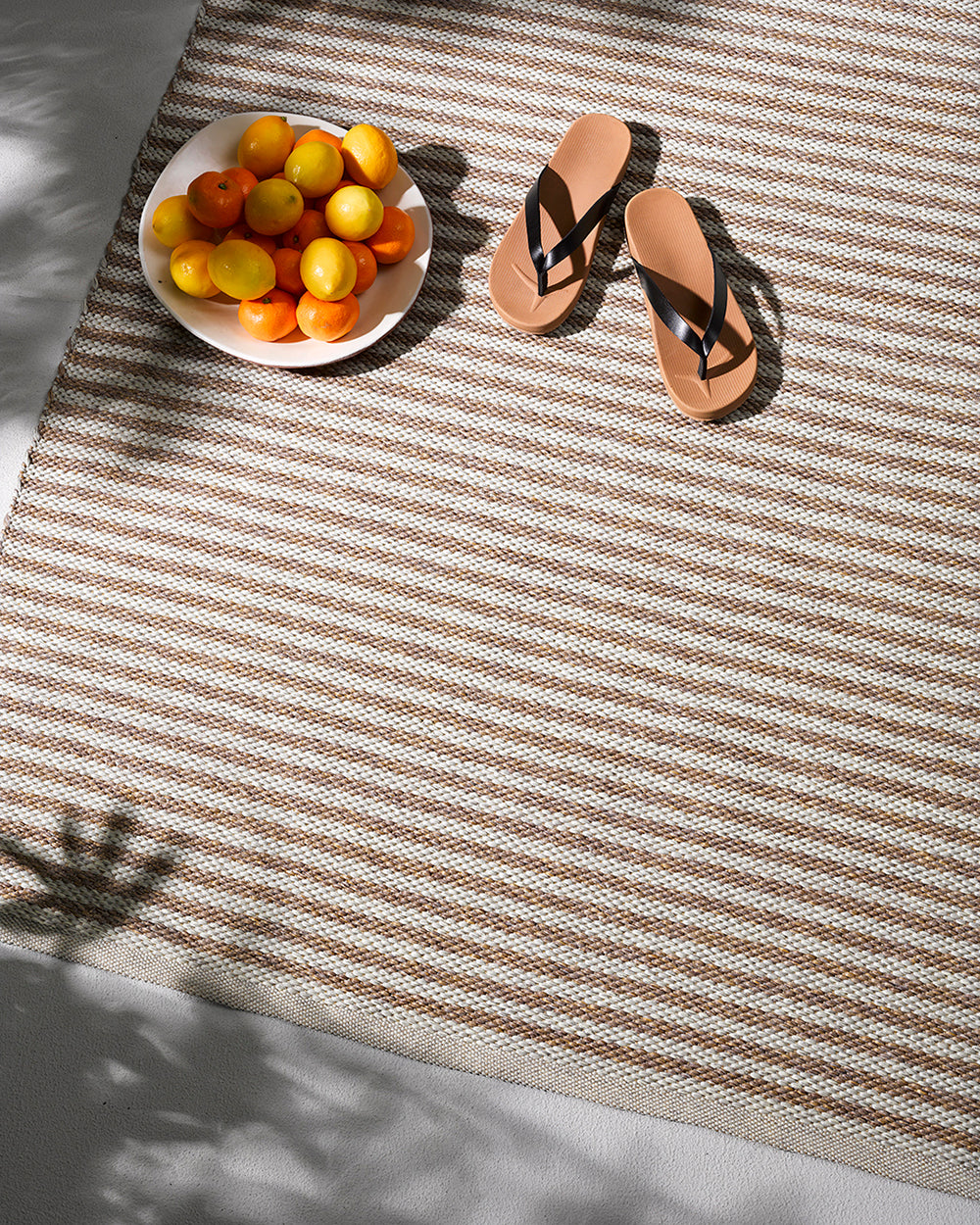 BAYA Summit Peak Indoor Outdoor Rug - Sand