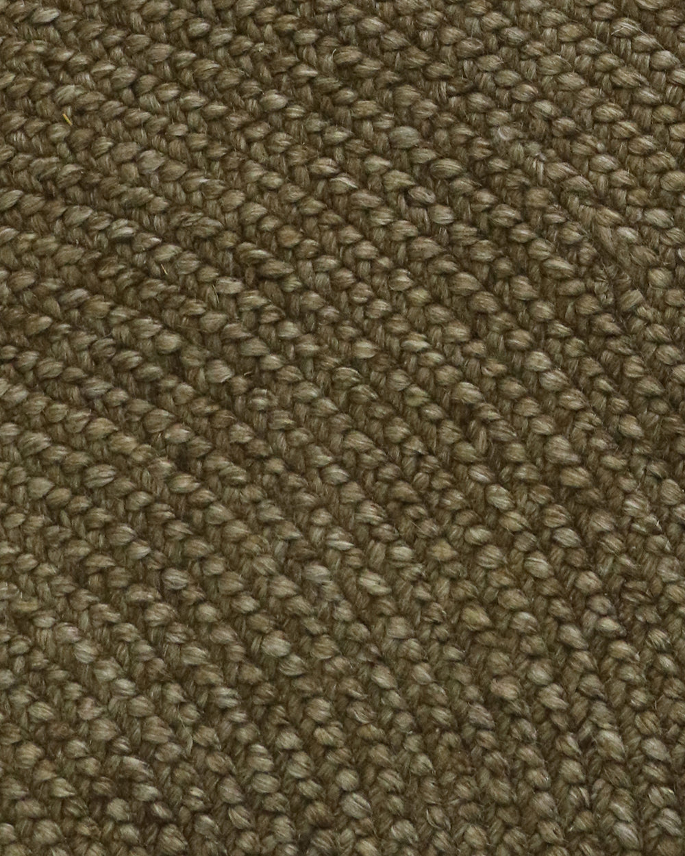 BAYA Tairua Round Floor Rug - Moss Green