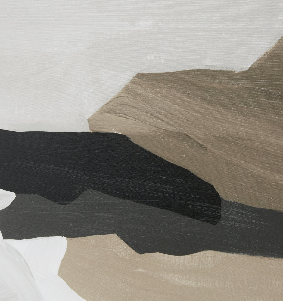 Tranquil Coastline Canvas Print - Night