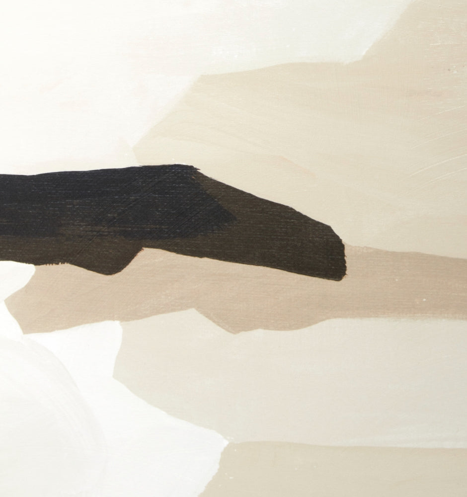 Tranquil Coastline Canvas Print - Sand