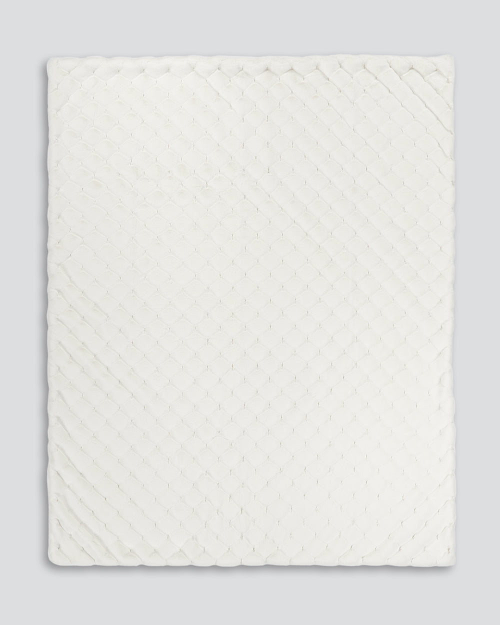 Rodwell and Astor - Heirloom Valentina Faux Fur Throw - White